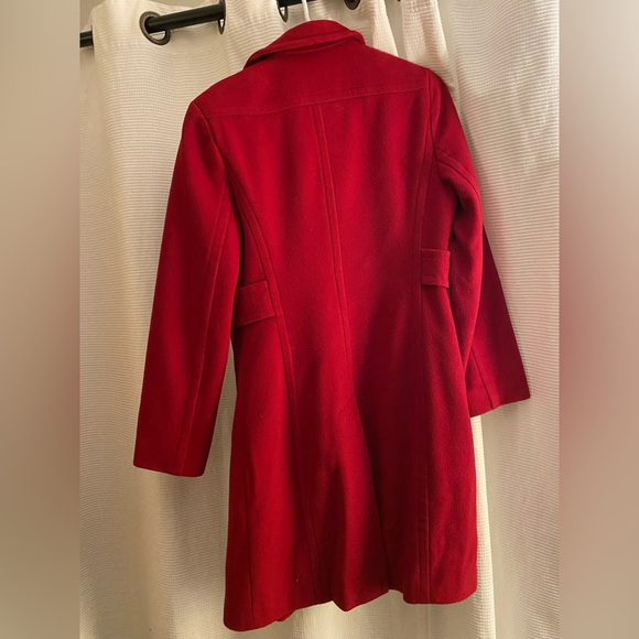 Larry Levine Coat Red - Picture 2 of 3